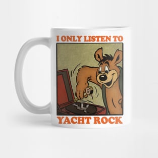 I Only Listen To Yacht Rock / Retro Comic Design Mug